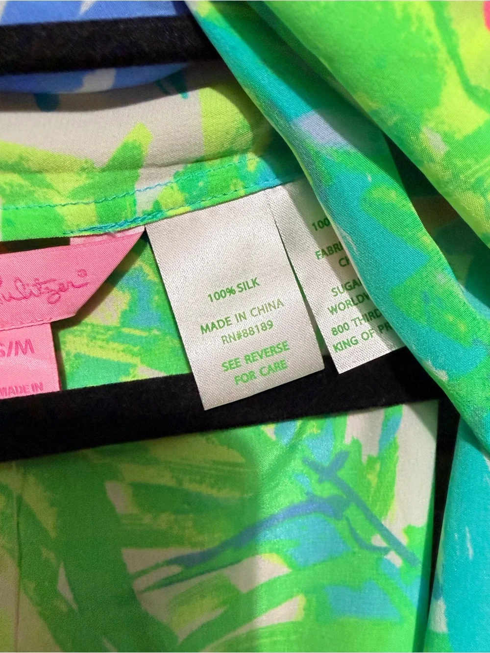 Lilly Pulitzer Hana convertible silk scarf vest Multi Purrfect